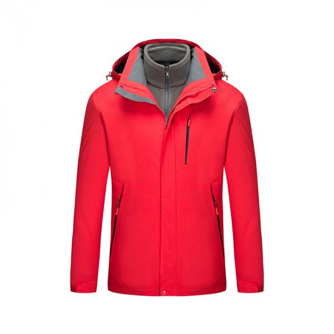 Roupa térmica Windproof macia uniforme do exército de Shell Casual Hooded Jacket Men do revestimento do velo