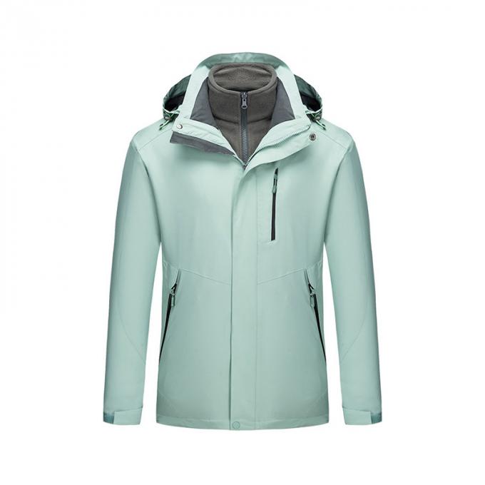 Roupa térmica Windproof macia uniforme do exército de Shell Casual Hooded Jacket Men do revestimento do velo