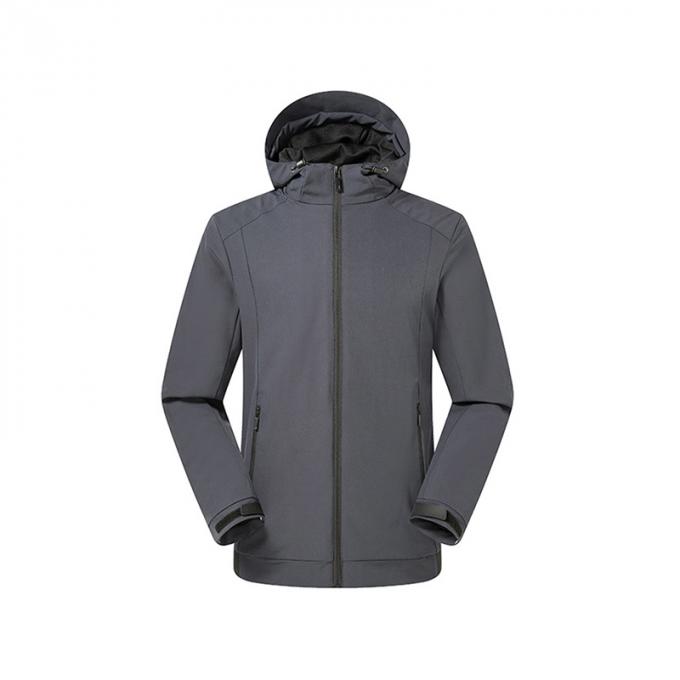 Revestimento de caminhada de pouco peso encapuçado Windproof impermeável do revestimento de esportes exteriores das mulheres secas rápidas novas dos homens da roupa da jaqueta