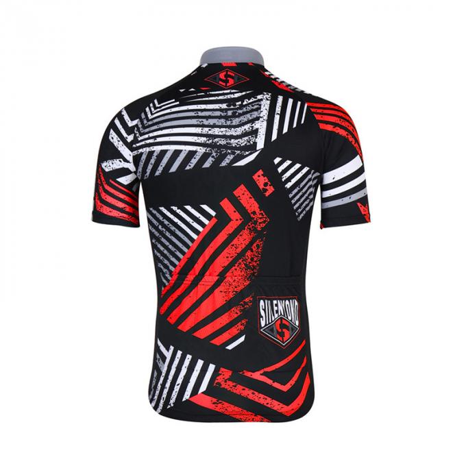 Projeto de ciclagem do fato do esporte do treinamento do gym da camiseta de alças do homem da roupa da luva curto anti-UV do verão