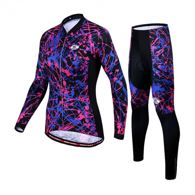 caneleiras de ciclagem respiráveis da mulher da roupa do projeto feito sob encomenda quente do fato do esporte do logotipo da forma da venda