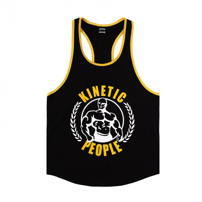 O exercício novo da veste do músculo da camiseta de alças dos gyms de Stringer Fitness Mens do halterofilismo da chegada apenas faz a camiseta do Sportswear dos Gyms