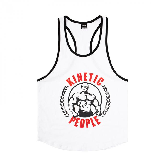 O exercício novo da veste do músculo da camiseta de alças dos gyms de Stringer Fitness Mens do halterofilismo da chegada apenas faz a camiseta do Sportswear dos Gyms