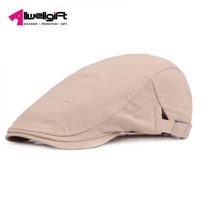 Tampões dianteiros da viseira do curso retro original ocasional clássico unisex do algodão da promoção das boinas da cor sólida