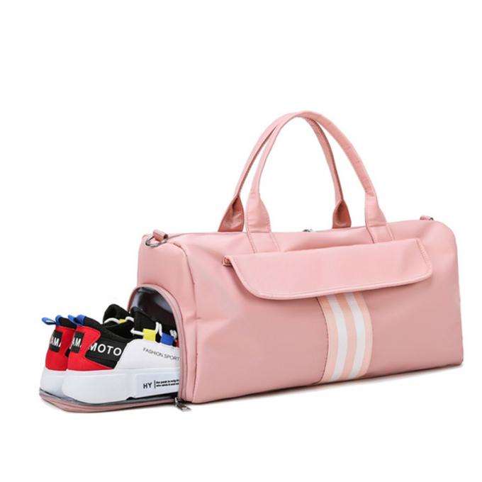 Saco novo por atacado do Weekender do curso do saco de Duffel do saco da aptidão da ioga com o curso da grande capacidade do negócio do bolso da sapata grande
