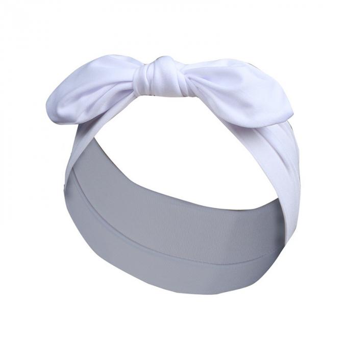 a mão feita sob encomenda por atacado de Bunny Ears dos desenhos animados das crianças da faixa da curva veste o acessório do cabelo das crianças