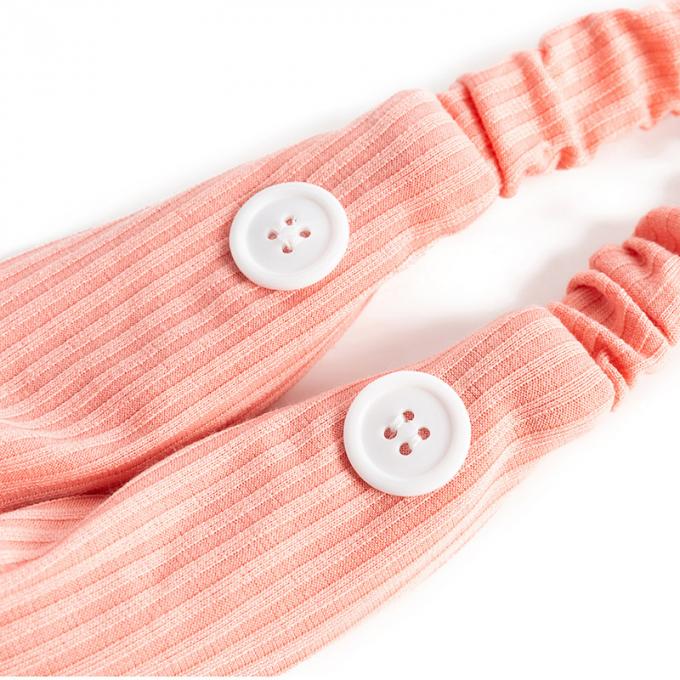 Recentemente de toalha facial de Terry Cloth Spa Headband Stretch da faixa dos termas faixa facial lavável do envoltório da composição da faixa com botões