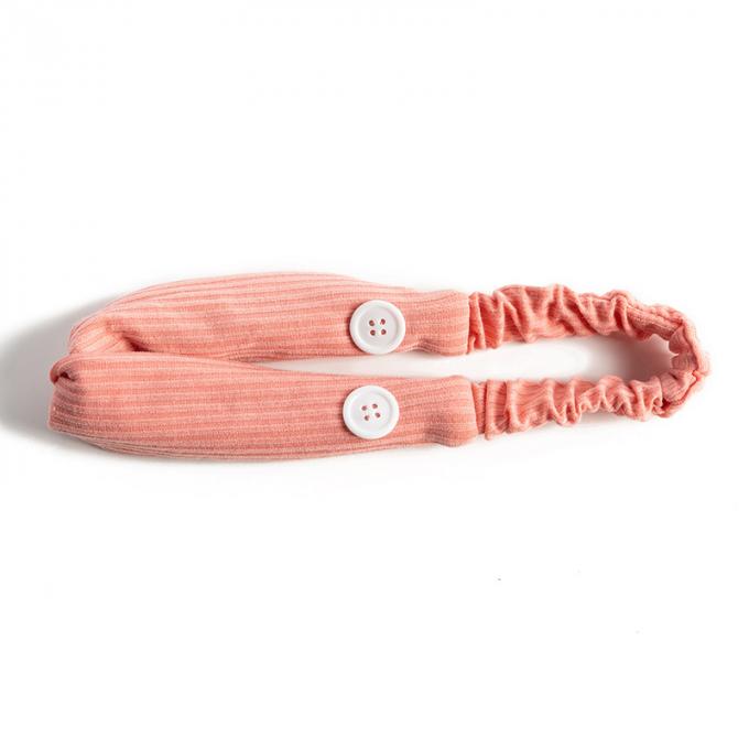 Recentemente de toalha facial de Terry Cloth Spa Headband Stretch da faixa dos termas faixa facial lavável do envoltório da composição da faixa com botões