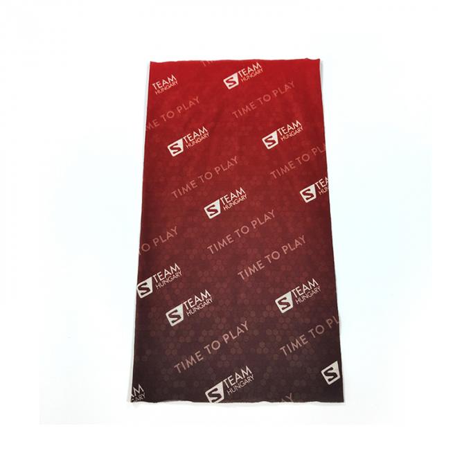 Personalize o Bandana sem emenda de corrida da tampa da cara do tubo do Hairband do Headwrap do esporte do poliéster do lenço da faixa da faixa multifuncional