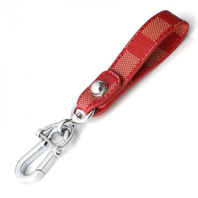 Corrente chave do carro de couro liga de zinco relativo à promoção alto criativo por atacado da lembrança do metal do término com acessórios
