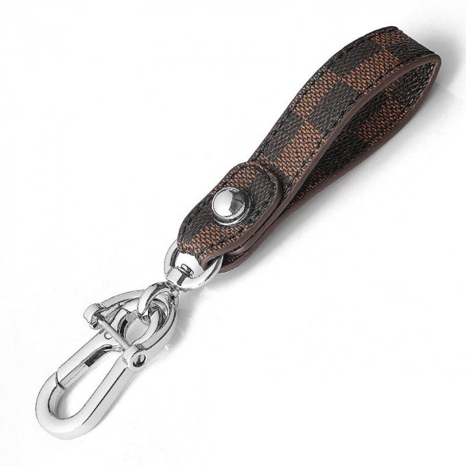 Corrente chave do carro de couro liga de zinco relativo à promoção alto criativo por atacado da lembrança do metal do término com acessórios