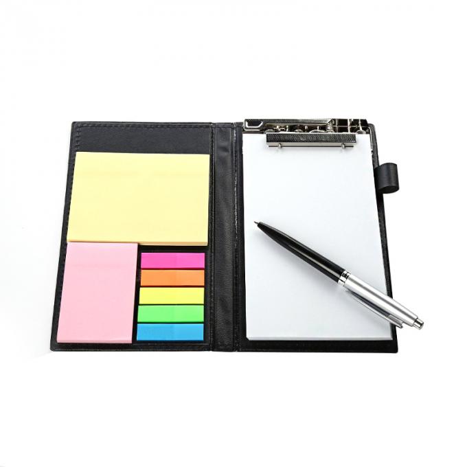 Anunciando o caderno pegajoso amigável do papel de embalagem do eco com pena