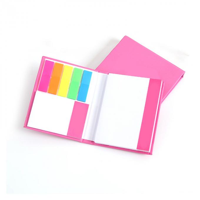 Anunciando o caderno pegajoso amigável do papel de embalagem do eco com pena