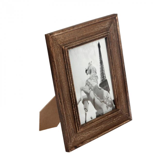 Moldura para retrato de madeira retro feita sob encomenda da foto das lembranças do turista das vendas por atacado