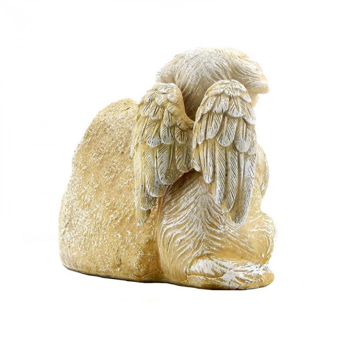 Lápide criativa feita sob encomenda do animal de estimação do artesanato da resina da decoração da casa 3D da lembrança das vendas por atacado