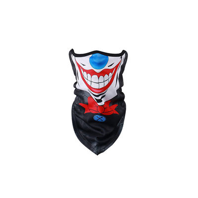 Sweat-proof Breathable Comfortable Pattern Outdoor Riding Bicycle Mouth Shield Motorcycle Face Mouth Shield Neck Head Scarf