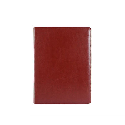 Business Conference Document Notebook Folio Embossed A4 PU Material